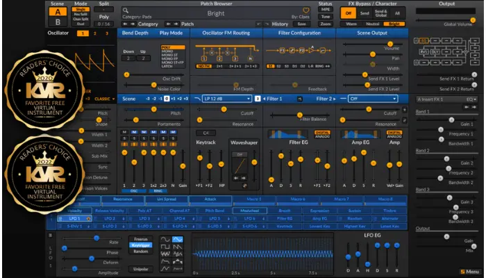Os melhores plugins gratuitos para simulação 2 Surge XT