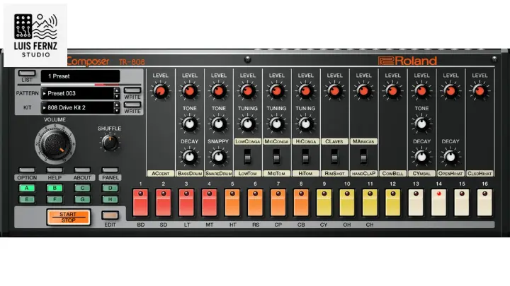 Novo Plugin da Roland TR-808: Exclusivo e Imperdível! 1 Roland TR-808 2
